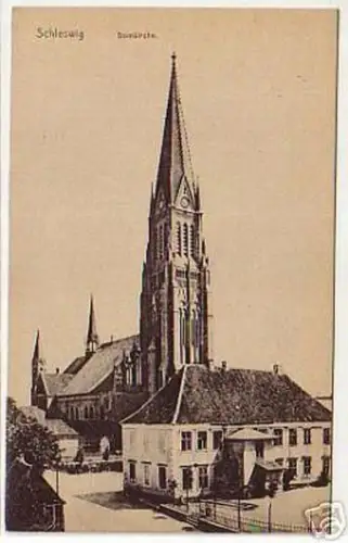 09964 Ak Schleswig Domkirche um 1920