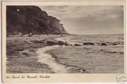 11200 Ak Am Strand bei Dänisch Nienhof 1943