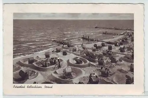 25461 Ak Ostseebad Kellenhusen Strand 1953