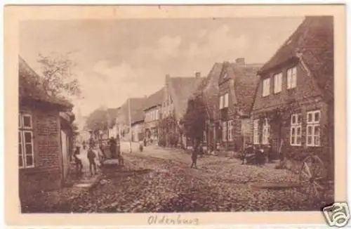 29363 Ak Oldenburg in Holstein Straßenansicht 1927