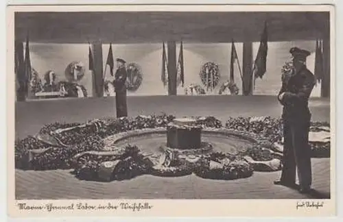 43818 Ak Marine-Ehrenmal Laboe in der Weihehalle 1942