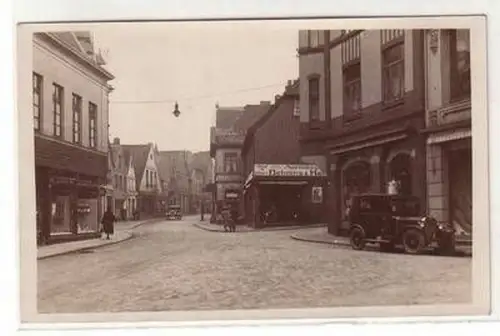 54005 Foto Ak Itzehoe Feldschmiede mit Geschäften 1921