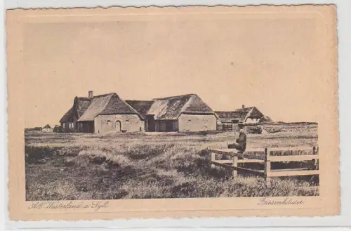 68371 Ak Alt-Westerland auf Sylt Friesenhäuser um 1930