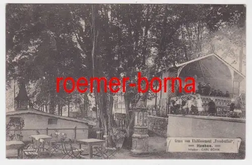 85648 Ak Gruss vom Etablissement 'Freudenthal' Itzehoe Inhaber Carl Böhm 1912