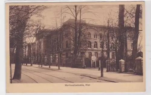 89680 AK Marineakademie, Kiel, eingezäunter Park 1929