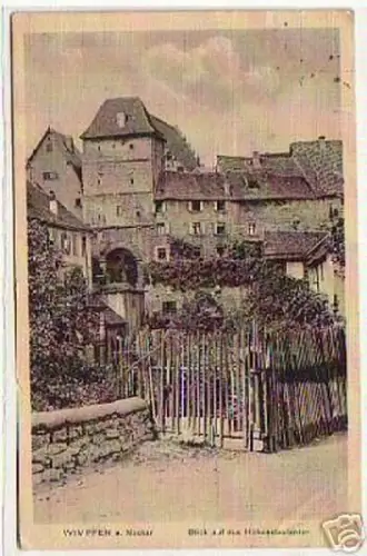 00690 Ak Wimpfen am Neckar Hohenslaufentor um 1930