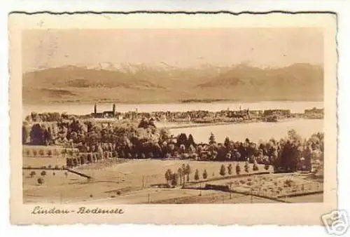 00936 Foto Ak Lindau am Bodensee 1938