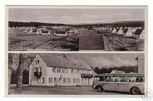 02142 Ak Neunkirchen Saar Siedlung Haus Furpach um 1940
