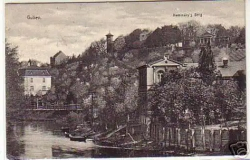 01045 Ak Guben Kaminsky`s Berg 1909
