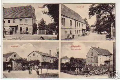 01193 Ak Gävernitz Gasthof, Vorwerk, Dorfstrasse 1915