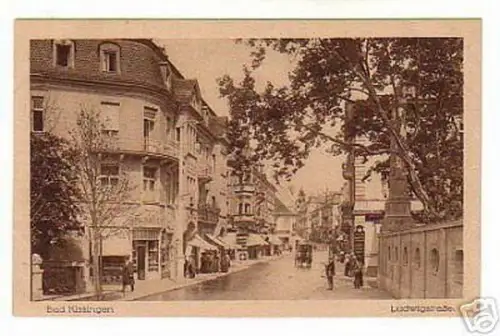 02146 Ak Bad Kissingen Ludwigstrasse um 1930