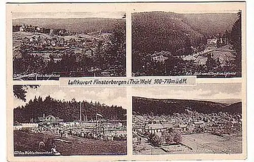 03084 Mehrbild Ak Finsterbergen in Thüringen um 1950