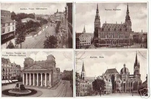 04236/4 Ak Aachen Friedr. Wilhelmplatz usw. um 1930