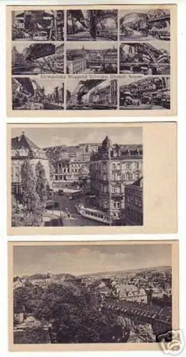04522/3 Ak Wuppertal Elberfeld Döppersfeld usw. um 1940