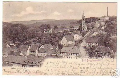 05553 Ak Bad Berggiesshübel Totalansicht um 1903