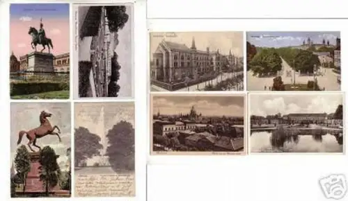8 schöne Ak Hannover Herrenhausen usw. um 1920