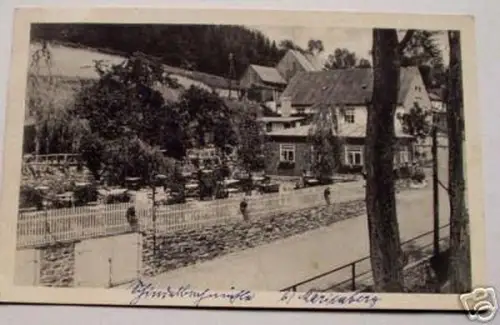 schöne Ak Ausflugslokal Schindelbachmühle Marienberg