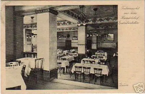 schöne Ak Handelshof Essen Spatenbierkeller 1920
