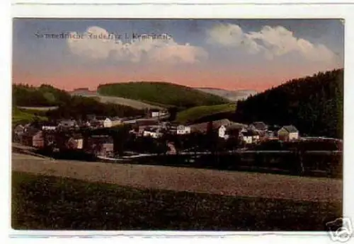 schöne Ak Sommerfrische Ruderitz i.Kemnitztale um 1910