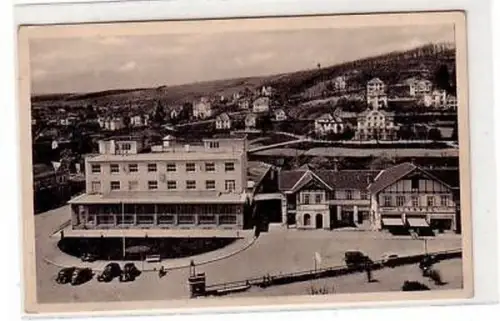 05527 Ak Bad Luhatschowitz Postamt um 1940