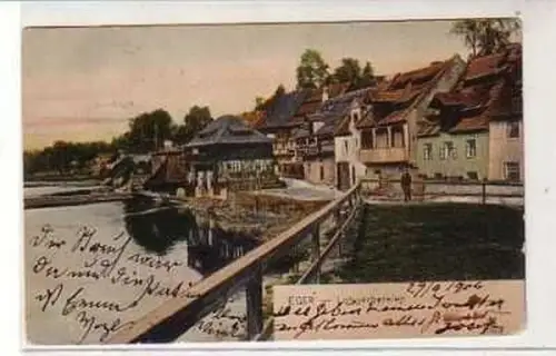 39246 Ak Eger Lohgerbereien 1906