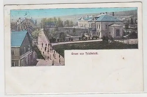 53284 Ak Gruß aus Teichstatt Ortsansicht 1910