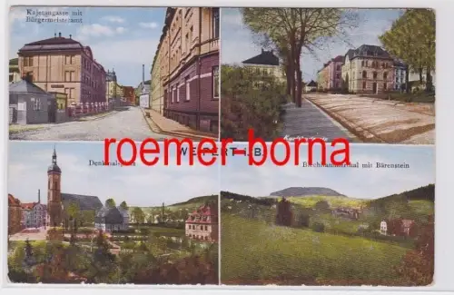 81011 Mehrbild Ak Weipert i.B. Vejprty Kajetangasse u.a. um 1930