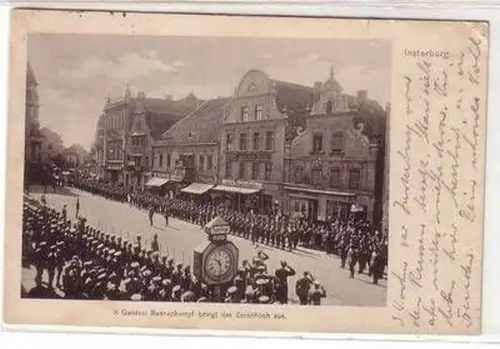 07337 Feldpost Ak Insterburg Ostpreussen General Rennenkampf 1915