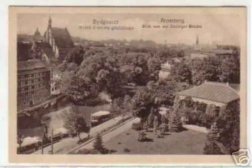 02798 Ak Bromberg von der Danziger Brücke um 1930