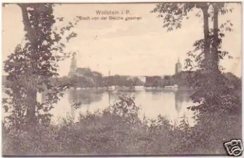 20586 Feldpost Ak Wollstein in Pommern 1916
