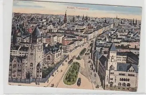 17234 Ak Posen Totalansicht um 1910