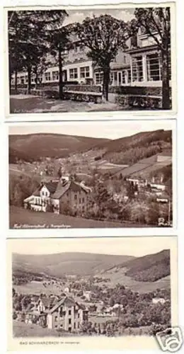 24535/3 Ak Bad Schwarzbach im Isergebirge um 1940