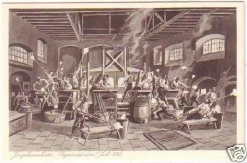 25670 Ak Kunstglasfabrik Josephinenhütte um 1930