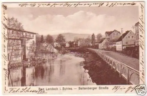 20642 Ak Bad Landeck in Schlesien 1927
