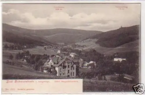 31297 Ak Bad Schwarzbach Hotel Bergschlösschen um 1910