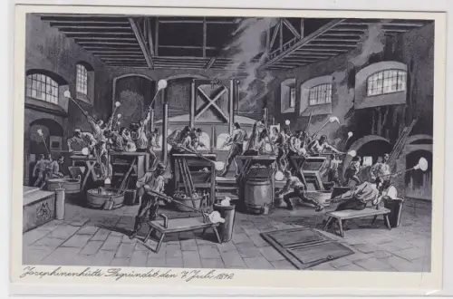 32422 Ak Oberschreiberhau im Riesengebirge Kunstglasfabrik Josephinenhütte 1935