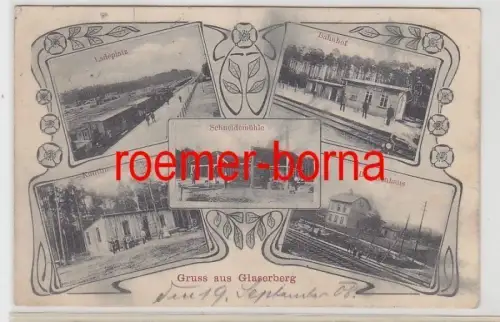 36940 Ak Kattowitz Oberschlesien Blücherplatz Ecke Dürerstraße 1914