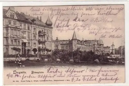 52379 Ak Liegnitz Bilseplatz 1903