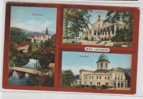 50150 Mehrbild-Ak Bad Landeck Marienbad usw. um 1930