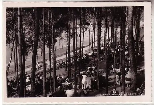 59573 Foto Ak Sommerfrische Bürgstein Waldtheater um 1940