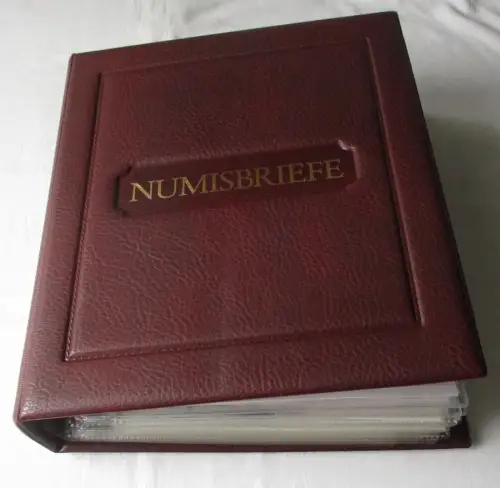 schöne Sammlung 40 Numisbriefen aus aller Welt TOP (117724)