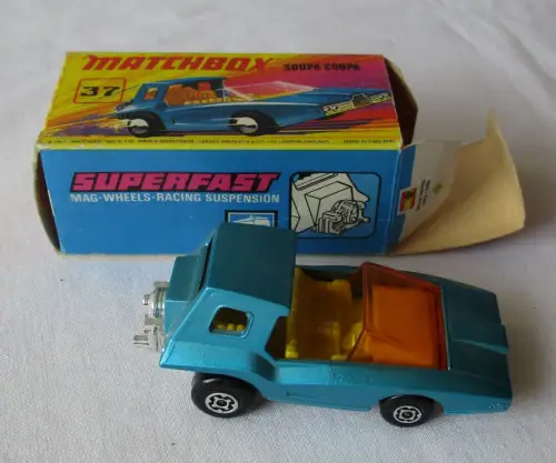Matchbox Superfast Soopa Coopa Nr. 37 Lesney Products 1971 OVP (167792)