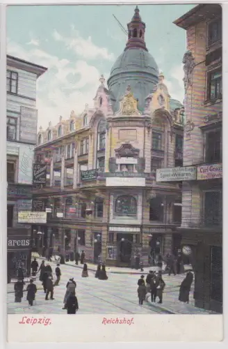 35026 Ak Leipzig Reichshof um 1900