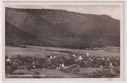 902858 Ak Sommerfrische Weißbach Bílý Potok im Isergebirge 1941