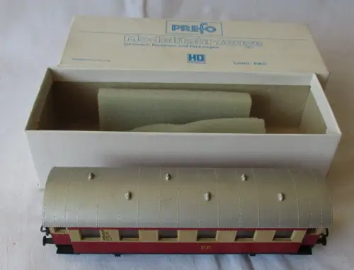 Modelleisenbahn PIKO Personenwagen  bordeaux beige DR Spur H0 OVP (167879)