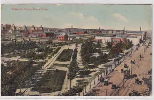 906900 Ak Buenos Aires, Paseo Colon 1910