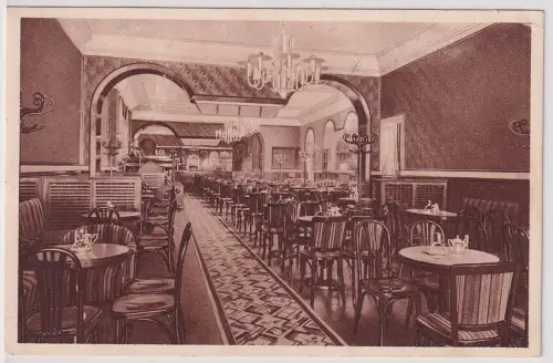 57558 Ak Residenz-Cafe Dessau Inhaber Rob. Schleyer 1931