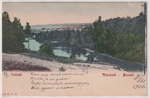92641 Ak Terijoki Finland Suomi Selenogorsk 1906