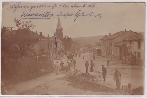 59088 Foto Ak Mogeville bei Verdun Quartier Res. Infanterie Regiment 83 von 1917