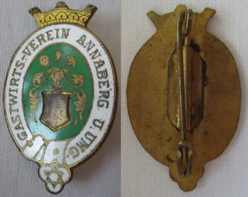 emailliertes Abzeichen Gastwirts-Verein Annaberg und Umgebung (165898)
